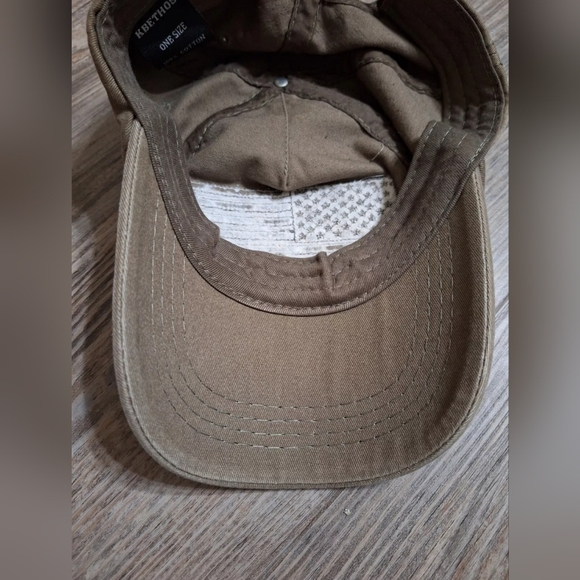 American Flag Strap Back Unisex Cap - Picture 3 of 3